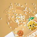 Baby Fruit Pattern Silicone Bibs Ultra Thin Soft Waterproof Feeding Bibs Pink image 4