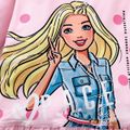 Barbie Toddler Girl Polka Dots and Character Print Long-sleeve Dress Pink image 5