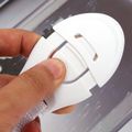 5Pcs Child Multifunction Safety Locks Creamy White image 3