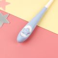 Toddler Toothbrush Kids Cartoon Stars Superfine Soft Toothbrush Teeth Training Brush Teeth Cleaning Oral Carer Light Blue