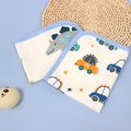 100% cotone modello cartone animato fasciatoi per pannolini per bambini impermeabile e traspirante tappetino per pannolini riutilizzabili Verde image 2
