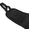 Car Seat Side Organizer Black Auto Seat Storage Hanging Bag with Zipper Pocket for Most Front Passenger Car Seats Black image 4