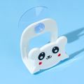 Cartoon Animal Design Multifunction Kitchen Sink Storage Rack White image 1