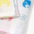 3 Layers Gauze Cartoon Cute child towel High-Quality Bath Towel Toddler White image 4