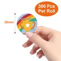 Cute Stickers Labels Roll Round Cartoon Labels for Envelope Seals Stickers Cards Gift Boxes Decoration White image 3