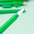 4-pack Cactus Shaped Gel Pens Creative Gifts Black Ink Cacti Pen Cute Saguaro Gel Ink Pens Ball Point Pens for Office School Supplies Prize Student Creative Gift Pink image 3
