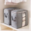 Collapsible Clothes Storage Bag Grey image 3