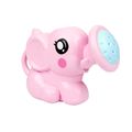 tazza di shampoo baby elephant multipose plastica abs 1 pz cartone animato forniture per doccia infantile rosa / blu baby cartoon shower cup Rosa image 4