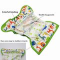 Baby Cloth Diapers Cartoon Print One Size Adjustable Washable Waterproof Diaper Nappy for Baby Girls and Boys White
