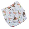 Baby Cartoon Cloth Diaper Washable Adjustable Waterproof Breathable Eco-friendly Diaper Color-A image 4