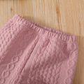 2 Stück Kleinkinder Unisex Stoffnähte Lässig Sweatshirt-Sets rosa image 5