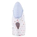 1-PC Baby Teether Gloves Squeaky Grind Teeth Oral Care Teething Pain Relief Newborn Bite Chew Sound Toys Silicone Gloves Light Blue image 4