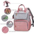 Diaper Bag Backpack Large Capacity Multifunction Waterproof Mommy Maternity Bag Backpack Baby Stroller Organizer Pink