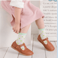 5-pack Baby / Toddler Cozy Breathable Cotton Socks Light Green