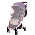 protecção do bebé menina carrinho de criança carrinho de bebé mosquito cheio de insetos mosquiteiro net buggy de seguro Rosa Claro image 1