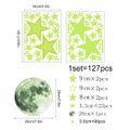 Luminous Moon And Star Wall Sticker Home Decoration Stickers For Kids Multi-color