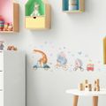 Cartoon Animal Butterfly Wall Stickers Living Room Bedroom Child Room Kindergarten Background Wall Decals Decor Multi-color