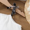 2pcs Toddler Girl Boho 100% Cotton Camisole and Allover Print Shorts Set White image 3