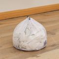 1pc/3pcs Mesh Laundry Bag with Drawstring, Bra Underwear Products Household Cleaning Tools Accessories Laundry Wash Care White image 2