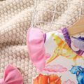 Criança Menina Mangas franzidas Infantil Dinossauro Vestidos Multicolorido image 4