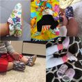 Baby / Toddler Trendy Stars Print Prewalker Infant Shoes  Champagne