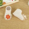 Baby/Toddler Cute 3D Animal Floral Cartoon Cotton Socks Beige image 5