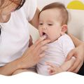 4 varas (1 bloco) bebê dedo escova de dentes escova de dentes de silício crianças dentes clara macia silicone bebê de limpeza de borracha escova de dente Branco image 2