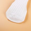 Baby / Toddler Solid Antiskid Tights (Random letters on the bottom of the socks) White image 3