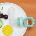 bpa free الطفل الخضار الفاكهة تغذية الغذاء هوة مضغ المغذية الطفل سيليكون هوة تدليك اللثة نعناع image 2