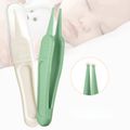 Booger nasal fácil e seguro e limpador de ouvido para recém-nascidos e bebês removedor duplo de cera e ranho Branco image 3