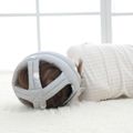 Capacete de proteção contra queda de cabeça de bebê para rastejar protetor de cabeça de caminhada anticolisão tampa de cabeça com cordões Cinzento