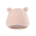 قبعة صغيرة منسوجة صلبة لديكور الأذن للأطفال كاكي image 4
