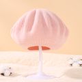 Baby / Toddler Solid Knitted Beret Pink image 4