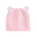 2-pack Baby / Toddler Dual Ear Decor Knitted Beanie & Infinity Scarf Set Pink image 5