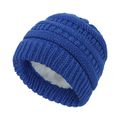 2-pack Baby Fleece Lined Beanie Hat & Infinity Scarf Set Blue image 3