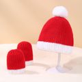 Baby / Toddler Christmas Beanie Hat & Gloves Red image 1
