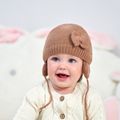 Baby / Toddler Bow Decor Ear Protection Hat Khaki image 1