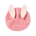 Baby / Toddler Bunny Ears Decor Beanie Hat Pink image 2