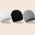 3-pack Baby Plain Beanie Hat Multi-color image 4