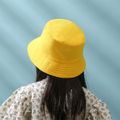 Double Sided Bucket Hat for Mom and Me Yellow image 5