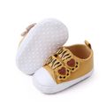 Baby / Toddler Cartoon Footprints Velcro Prewalker Shoes Yellow image 3