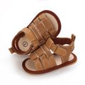 Baby / Toddler Breathable Open Toe Sandals Prewalker Shoes Brown image 1