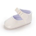 Baby / Toddler Bow Decor White Prewalker Shoes White image 3
