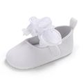 Baby / Toddler Big Floral Decor Prewalker Shoes White image 3