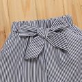 1pc Baby Girl casual Stripes Shorts Grey