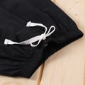 100% Cotton Solid Baby Casual Shorts Black