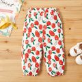 Baby Girl casual Fruit Harem pants Casual Pants Sweatpants Harem Pants Green/White/Red image 1