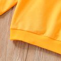 Toddler Boy 100% Cotton Casual Solid Pullover Sweatshirt Yellow