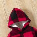 Baby Boy Thermal Lined Hooded Long-sleeve Plaid Jacket PLAID image 3