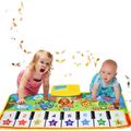 Music Piano Keyboard Dance Mat Playmat Large Size Multi-function Baby Dance Blanket Educational Toy Gift Multi-color